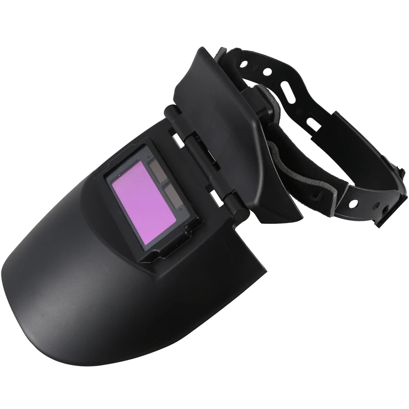 

Portable Solar Automatic Photoelectric Welding Mask Flat Flip Half Helmet Helical Welding Helmet