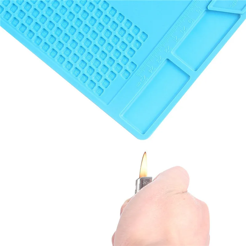 Силиконовый коврик Настольный Рабочий теплоизоляционная платформа для