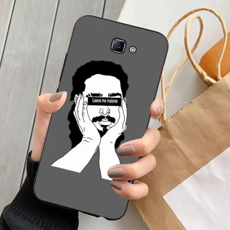 Чехол для телефона Post Malone Samsung J 2 3 4 5 6 7 8 prime plus 2018 2017 2016 core | Мобильные телефоны и