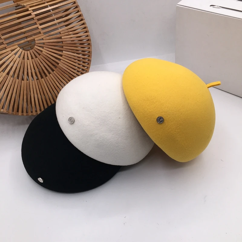 Женская винтажная английская шапка с изображением тыквы qiu dong шерстяной берет