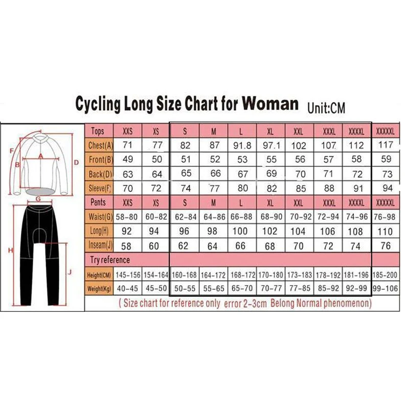 

Women Cycling Jersey Tops Long Sleeve Spring And Autumn Breathable Cycling Clothing Triathlon Anti-UV Bike Jerseys