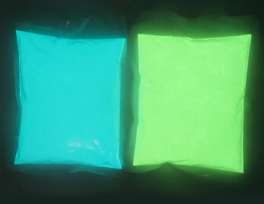 

100g/bag Phosphor Powder Nail Glitter Powder 12 Colors Rare Earths Dust Long-acting Phosphor Luminous Powder Glow in the Dark