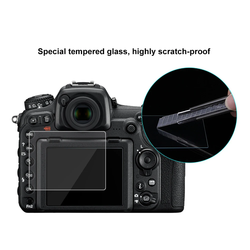 

LCD Guard For Nikon D7100/D7200/5300 Camera 9H Surface Hard Tempered Optical Glass HD Ultra-thin 9H LCD Camera Screen Protector