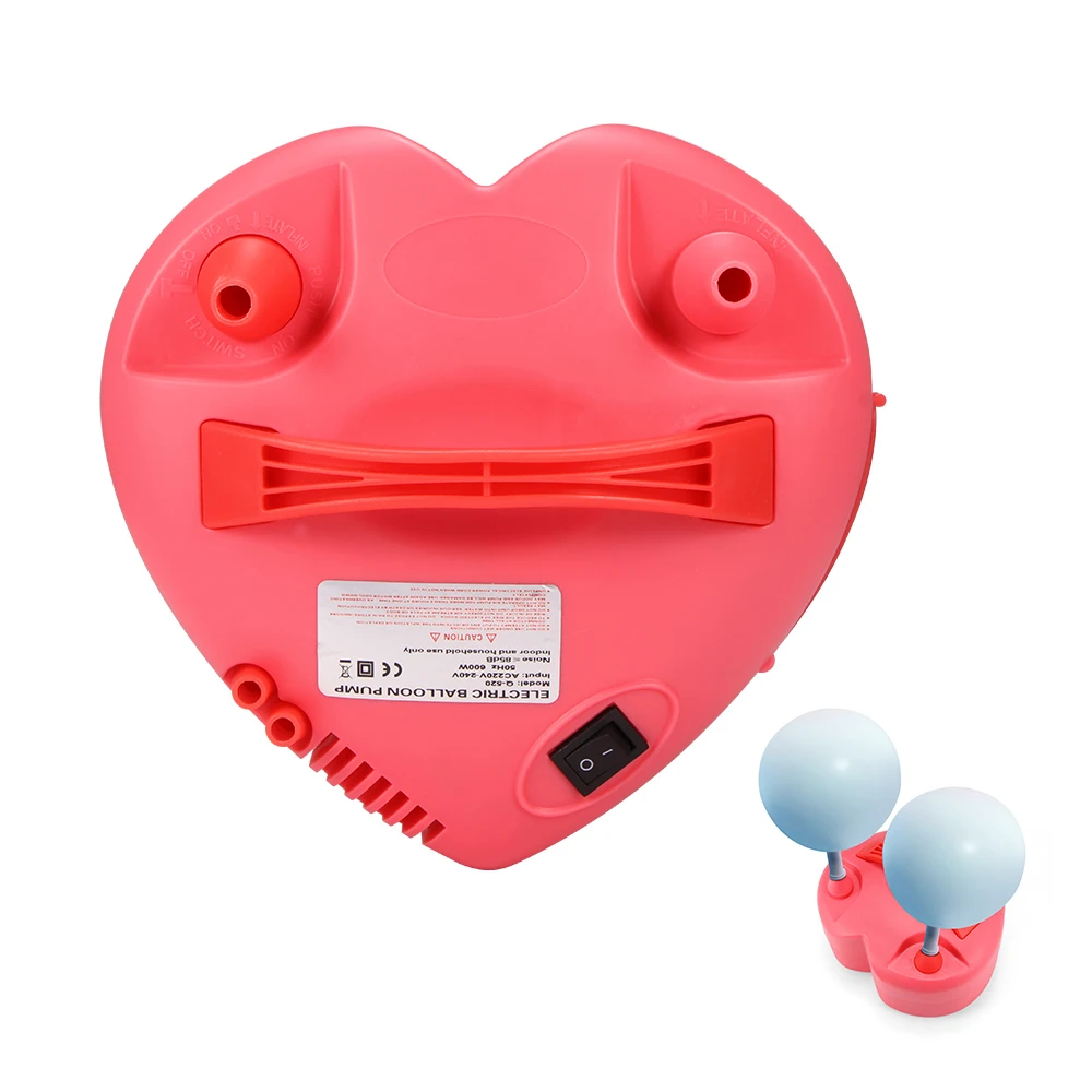 Новый Электрический дизайнерский воздушный насос с двумя насадками портативные