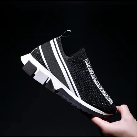 

Luxury leisure sports shoes real luxury brand high quality breathable comfortable sports shoes women's flat sports shoes 35-46