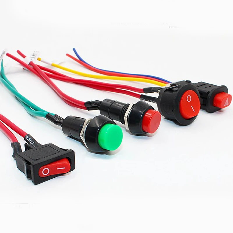 Электрический автомобильный клаксон переключатель батарея автомобиль