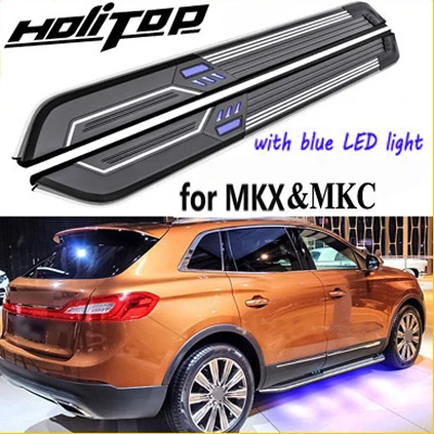 Светодиодная подножка/боковая планка/боковой поднос для LINCOLN MKC MKX/Nautilus 2015-2020 со