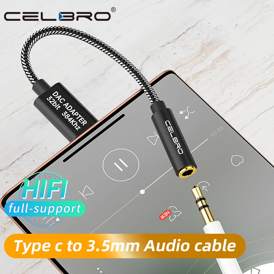 Hi Fi Usb Type C на 3 5 мм Aux аудио адаптер DAC цифровой декодирующий усилитель конвертер
