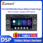 Автомагнитола 2 Din, Android 10, с GPS, для Ford Mondeo S-max, Focus C-MAX, Galaxy, Fiesta, transit, Fusion, Connect, kuga