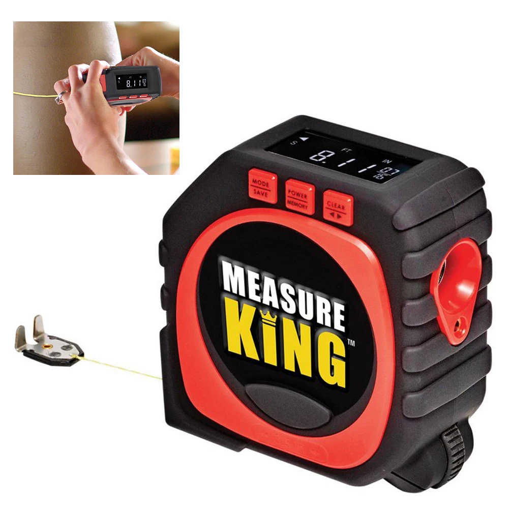 Электрическая Точная рулетка Sonic 3 в 1 с цифровым дисплеем инструмент