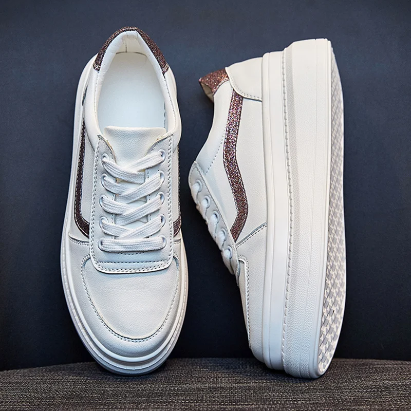 Женские теннисные туфли мягкие кроссовки на платформе спортивная обувь для