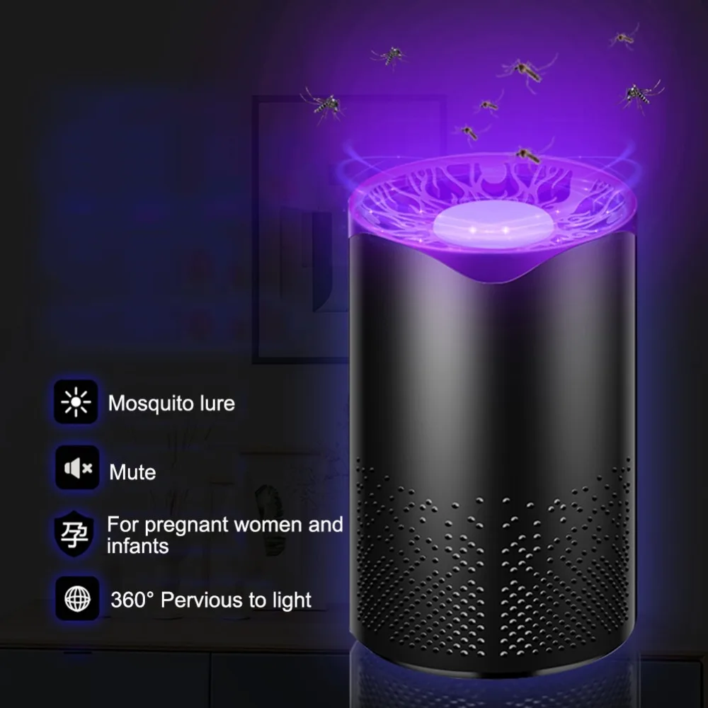 1PCS Household LED Photocatalyst USB Mosquito Killer Control Products Repellents small mosquito repellent | Дом и сад