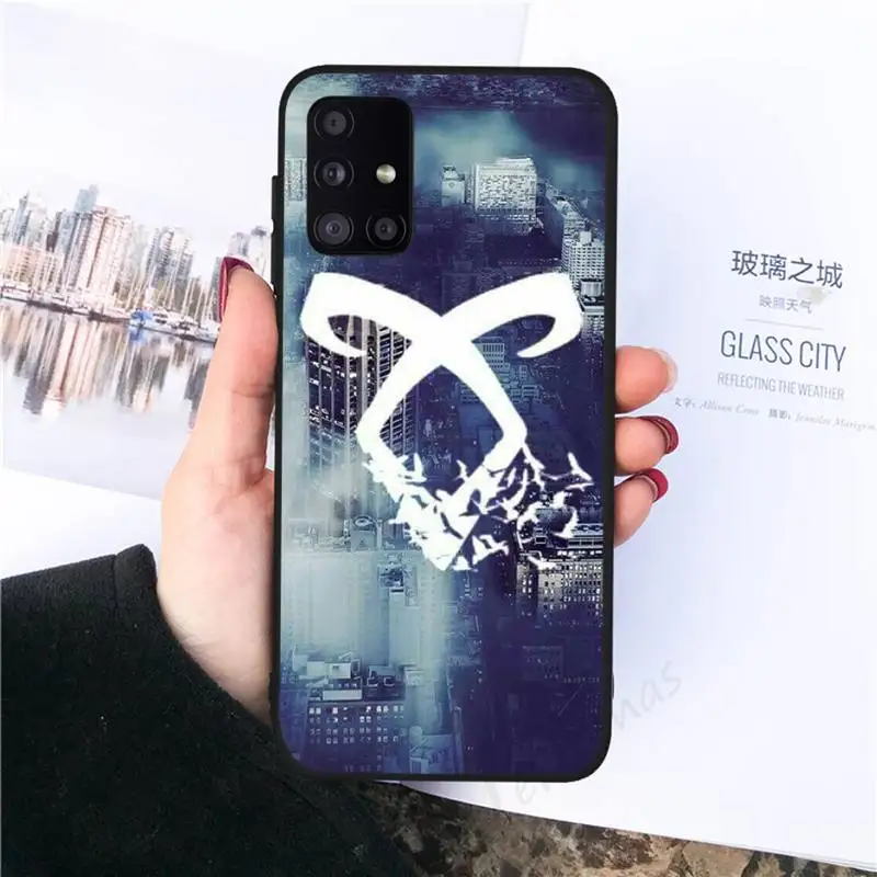 

Shadowhunters Runes Phone Case black For Samsung galaxy S 21 20 10 8 A 51 71 50 21s 70 40 20 20e note 10 plus Ultra 5g fe
