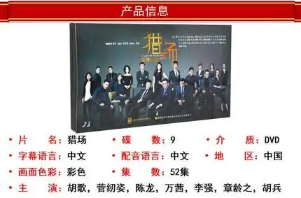 ТВ-серия 9 DVD-дисков набор коробка Азия Китай Культура Городская жизнь бизнес