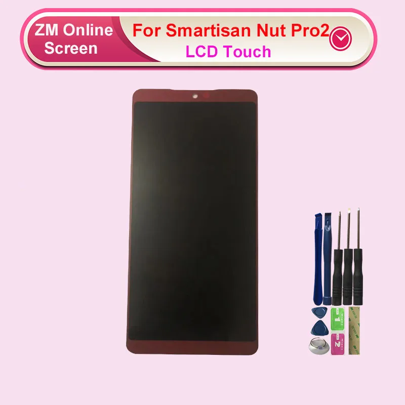 RYKKZ для Телефон smartisan nut Pro2 Pro 2 ЖК-дисплей с сенсорным экраном дигитайзер сборка Замена с инструментами