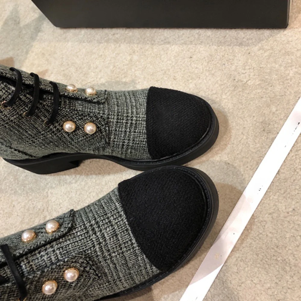 

2020 women's high quality fashion back zipper boots