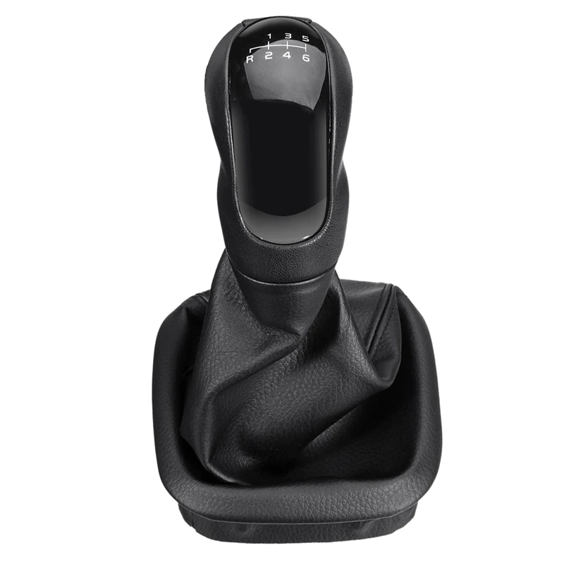 6 скоростей ручка переключения передач гаитер Boot Shift Head для Mercedes Benz W168 a Class 1997-2004 |