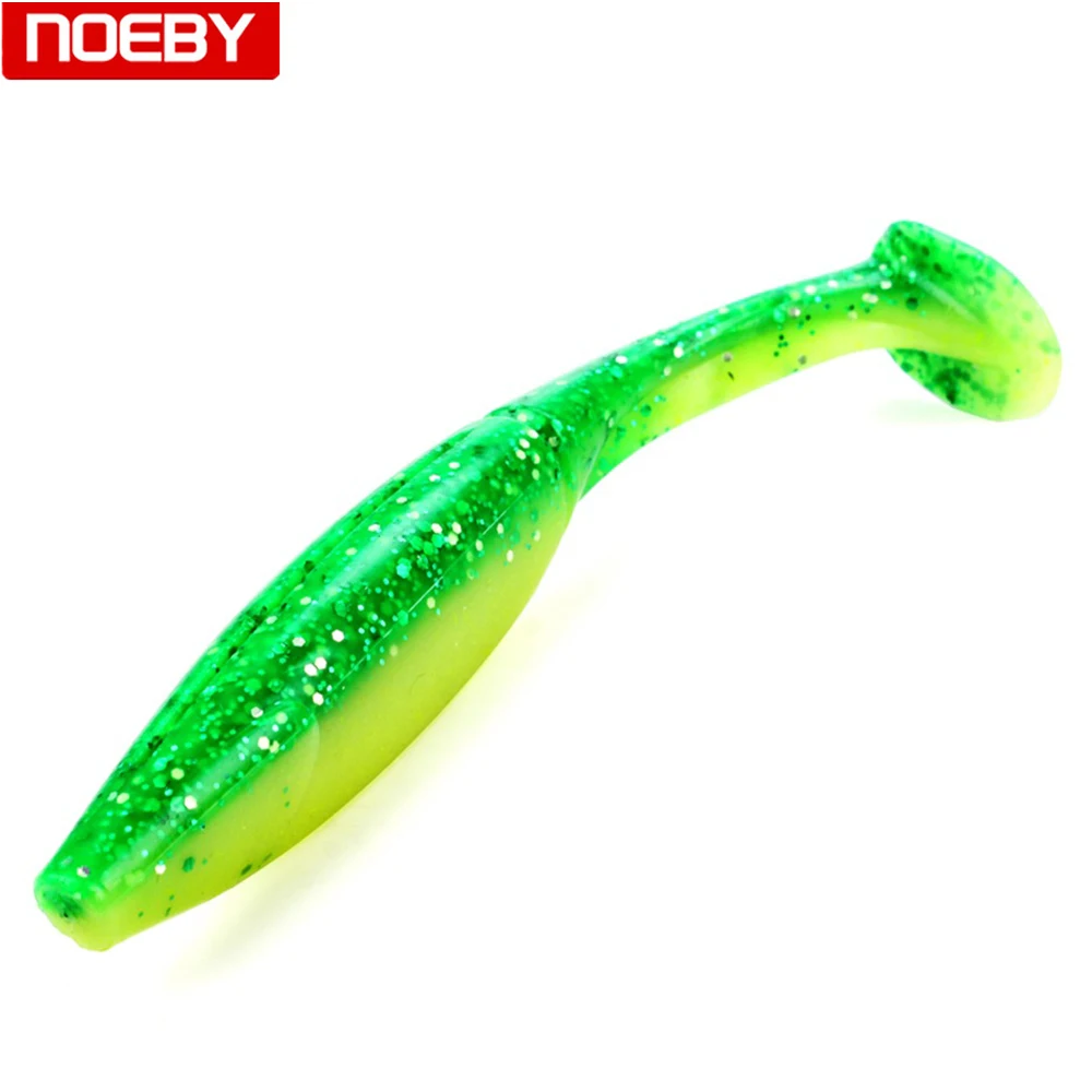 

NOEBY 4 pieces 10/12.5cm Soft Lures for Fishing Silicone Baits Fishing Articles S8019