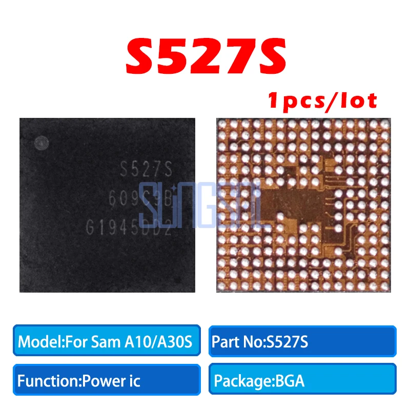 

1 шт./лот 100% оригинальная S527S Power IC для Samsung A10 Power Management IC PM PMIC Chip