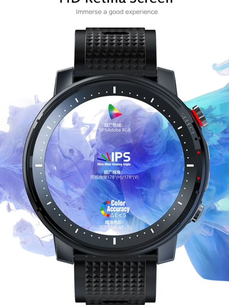 IP68 Waterproof L15 Smart Watch Men 1.3inch Full-fit Round Retina Display Music Control Camera Flashlight PK L5 L9 Smartwatch enlarge