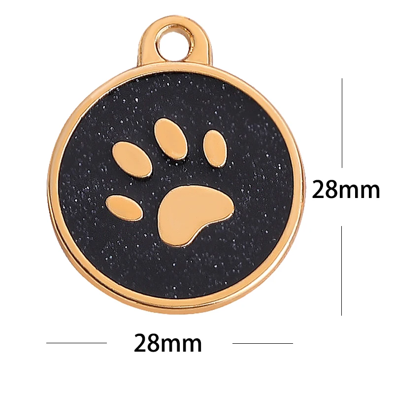Персонализированная идентификационная бирка для домашних животных кошек собак