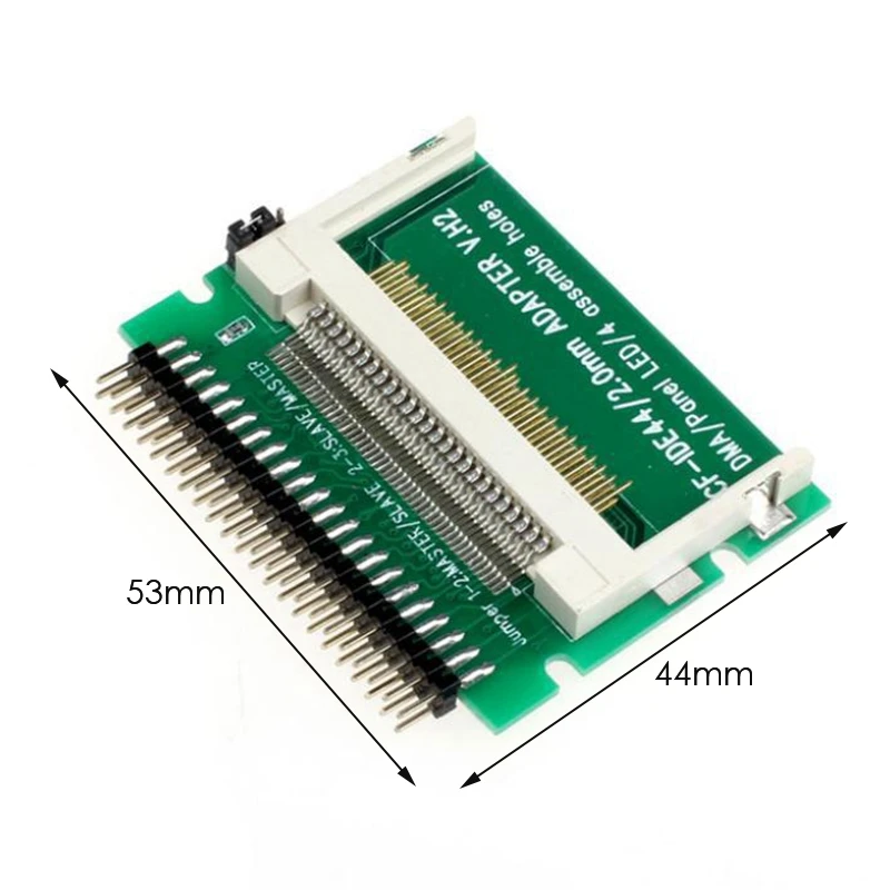 

CF to Notebook Electronic Hard Drive CF to 44Pin CF to 2.5IDE Conversion Card CF IDE Supports A Single CF Card Type.