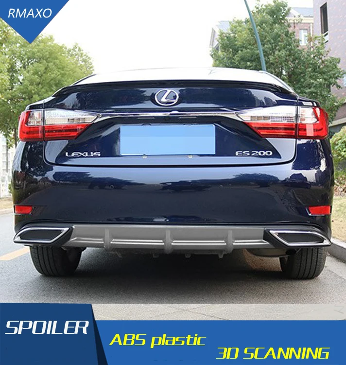 Для lexus ES250 Задний Спойлер ABS задний бампер диффузор защитные бамперы для ES300 после
