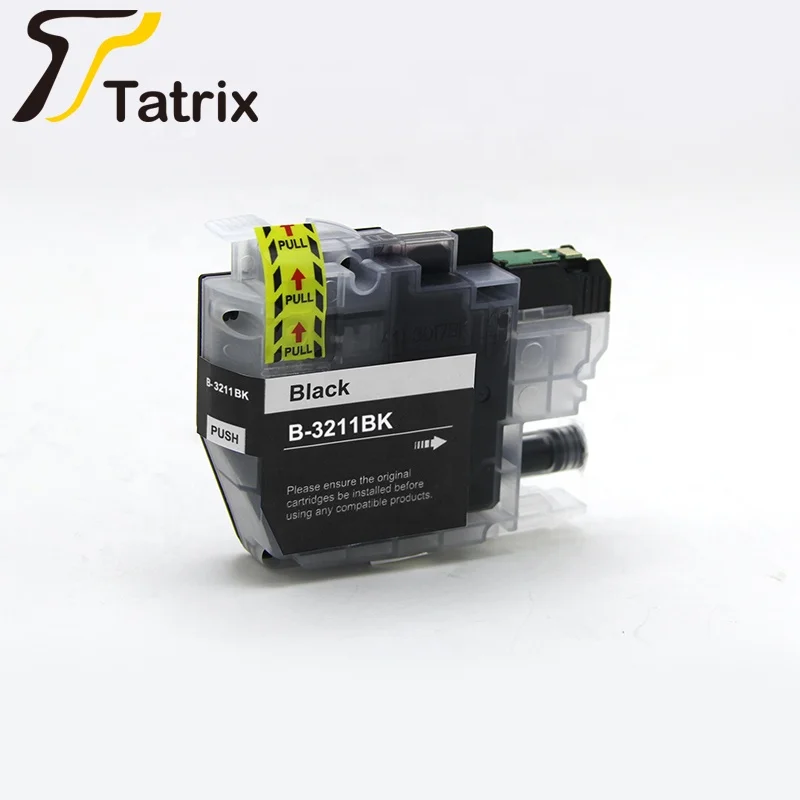 Tatrxi совместимый чернильный картридж для принтера Brother LC3211 LC3213 B-3211 костюм для Brother DCP-J772DW DCP-J774DW MFC-J890DW MFC-J895DW - Color: Black