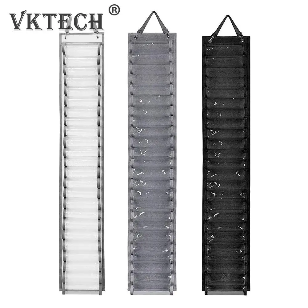 

Виниловый держатель для рулона, 24 рулона, органайзеры для рукоделия, стеллаж для хранения, подвесная сумка для дома, кабинета, двери, настенн...