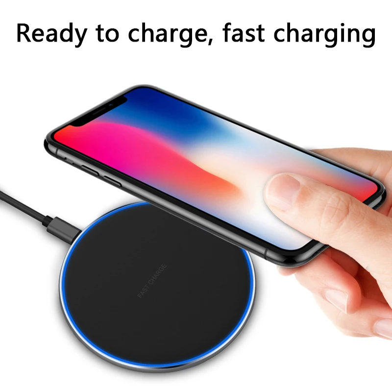 Беспроводное зарядное устройство для Samsung Galaxy S9 S8 Plus Note 8 IPhone X 8|Зарядные