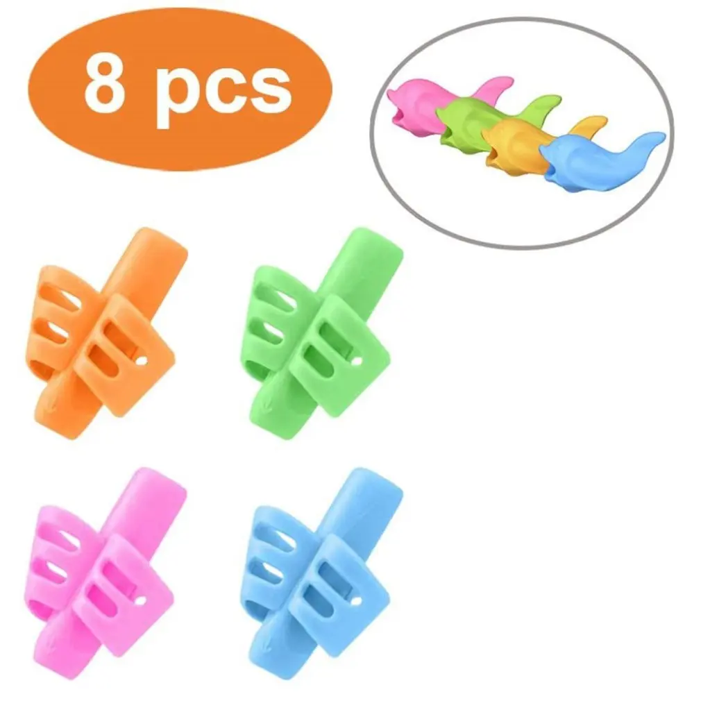 

Silicone Children Grasping Pen Tool Holding Pencil Students Hold Pen Writing Posture Correction With Posture Toys