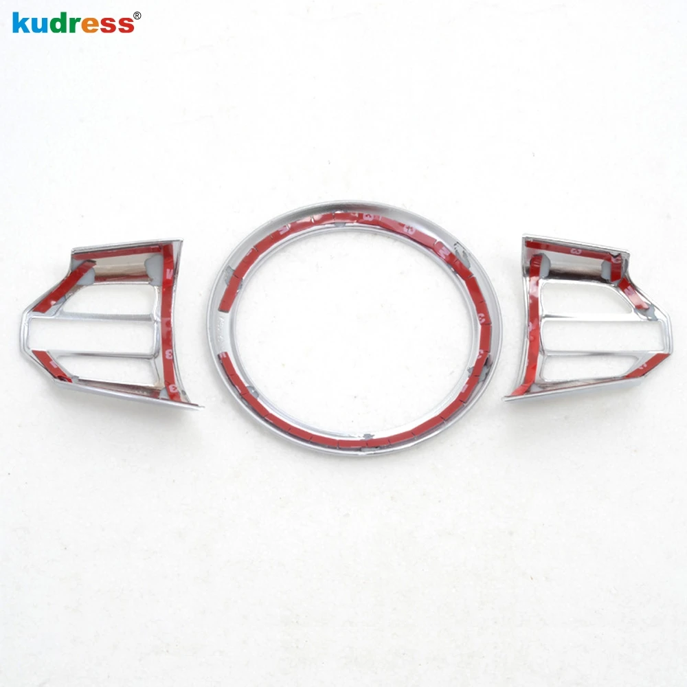 

For Kia Sorento 2016 2017 2018 2019 Matte Interior Steering Wheel Decoration Cover Trim Frame Sticker Car Styling Accessories