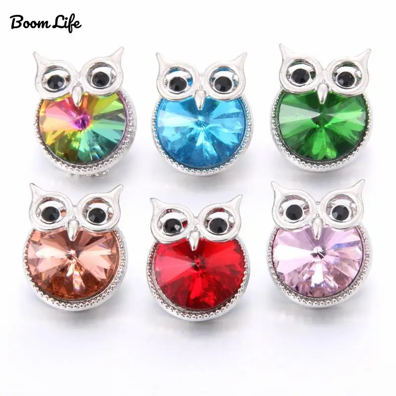 10 шт./Лот металлические пуговицы с кристаллами|Браслеты шармами| |