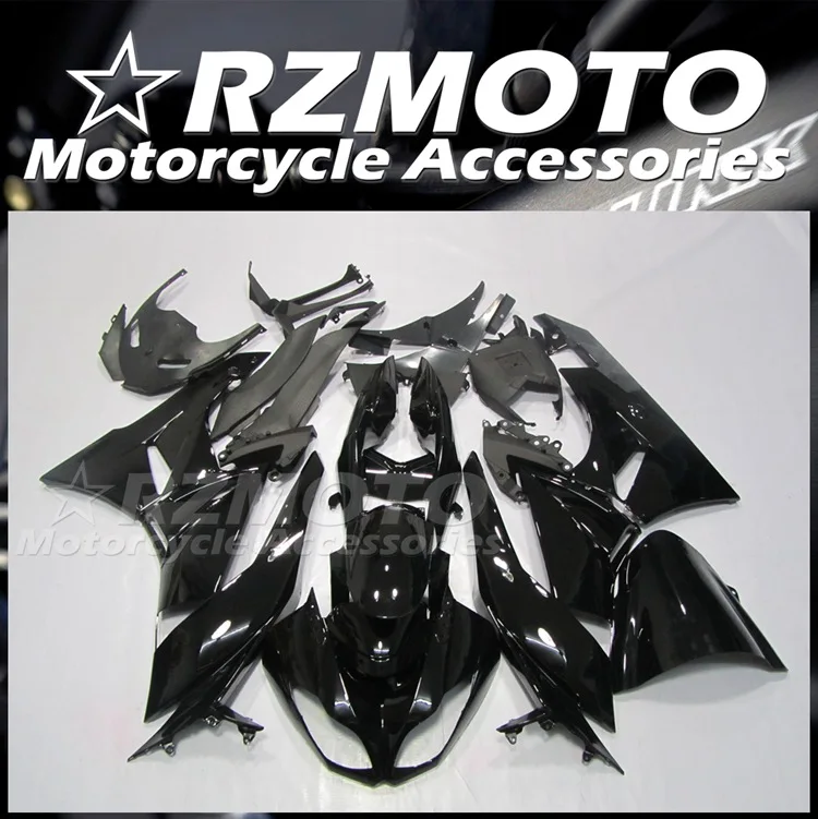 

Новый комплект обтекателей из АБС-пластика, подходит для Kawasaki Ninja ZX-6R 636 ZX6R 2009 2010 2011 09 10 11 12, черный глянцевый Комплект кузова