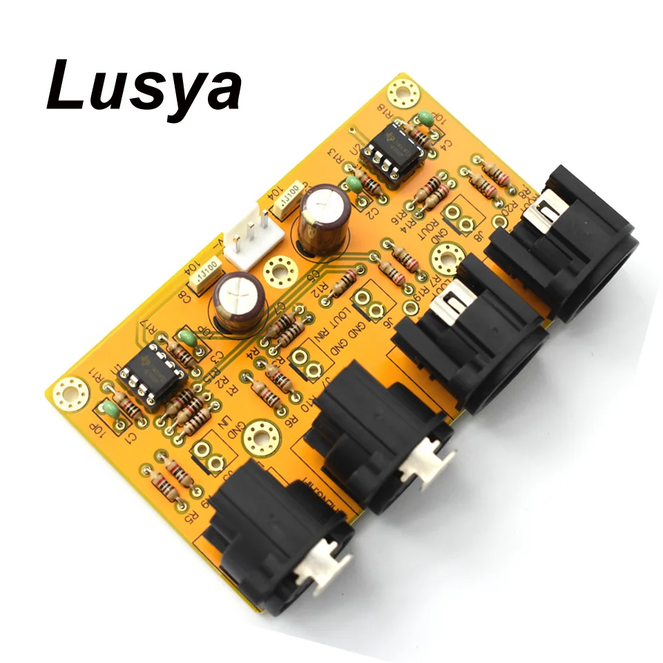 Баланс передачи несбалансированный баланс преампер Несимметричное вращение RCA к