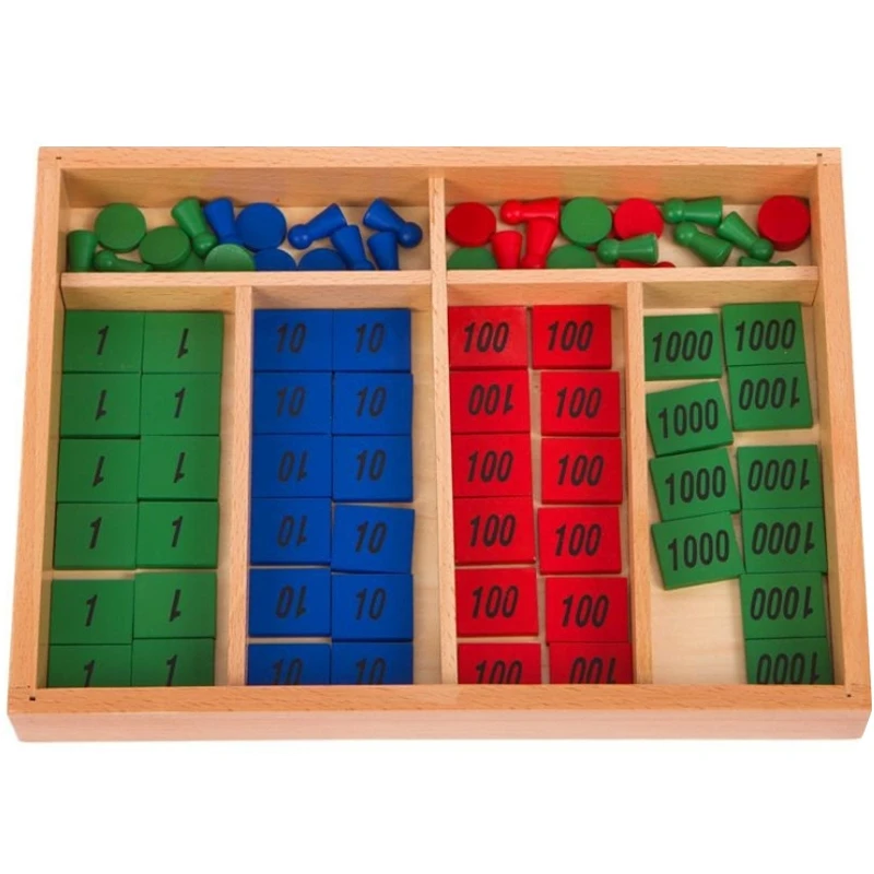 Деревянная детская игрушка штамп игра Математика для раннего детского