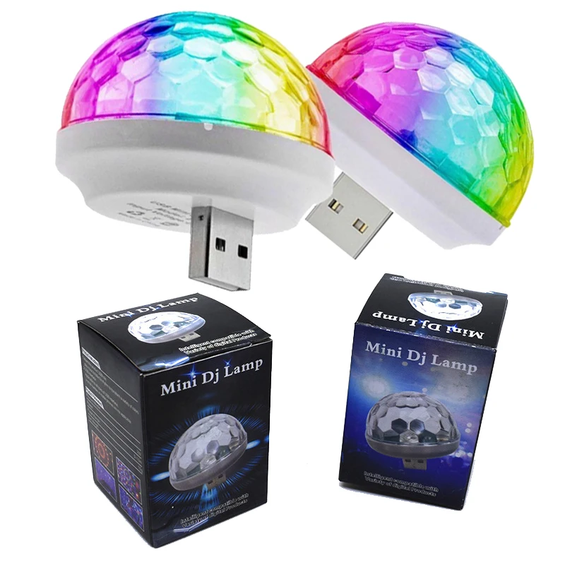 Светодиодный сценический светильник диско шар для диджея мини проектор