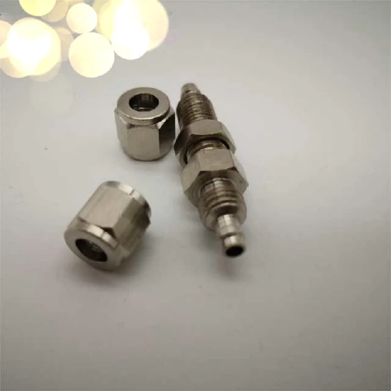 1 шт. никелевый быстроразъемный пневматический Соединитель с медным покрытием