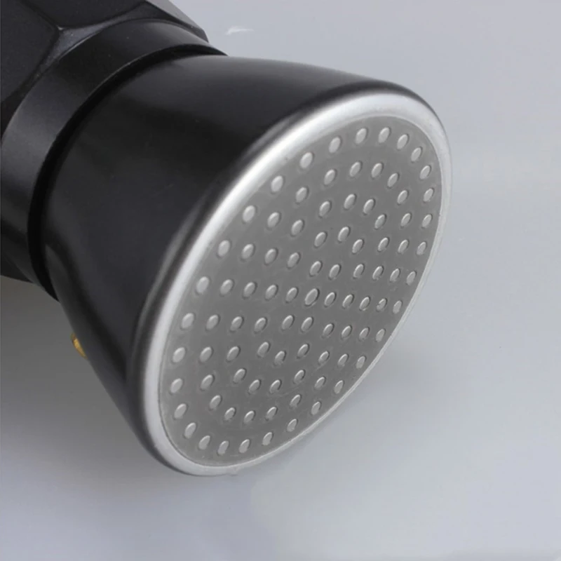 Алюминиевая Кофеварка GURET для приготовления Моки матовый текстурированный