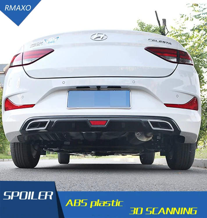 Задний спойлер для Celesta задний бампер из АБС пластика диффузор 17 дюймов Elantra After
