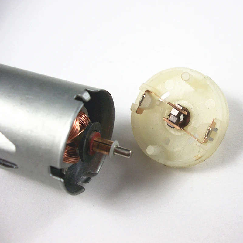 Щеточка из углеродного волокна с маленьким двигателем постоянного тока 280 3-12 В