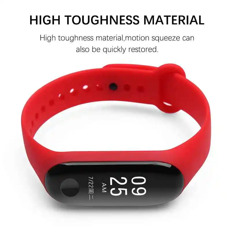Браслет Miband для Xiaomi Mi Band 4 ремешок часов Ремешок Для 3 mi band Pulseira умный | Электроника