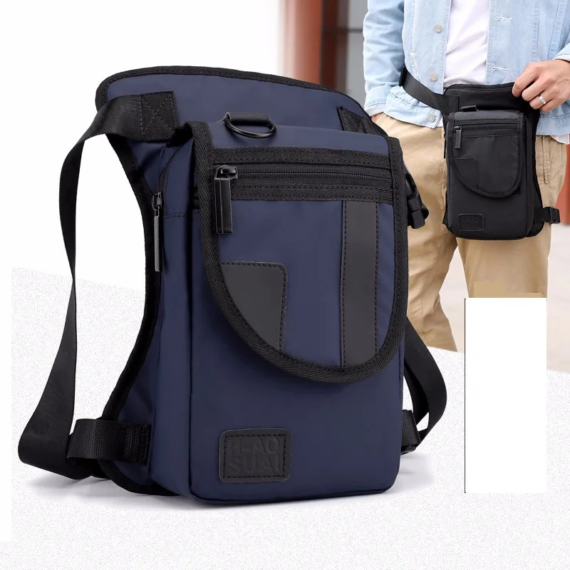 

Водонепроницаемая Спортивная поясная сумка для мужчин, нейлоновый дорожный мессенджер на ремне для велоспорта