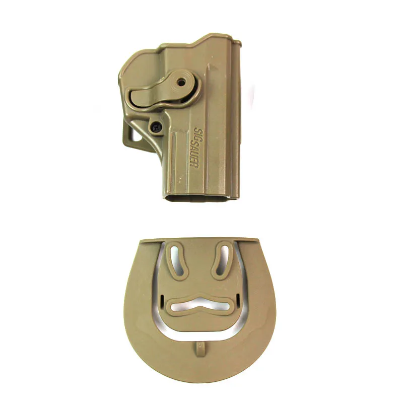 tan holster Тактический пистолет кобура для Sig Sauer Pro SP2022/SP2009 кейс для пистолета Molle CQC Strike кобура Платформа-адаптер принадлежности для охоты - Цвет: tan holster