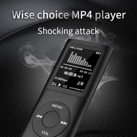 pink mp4 player fm radio video play e book hifi mp4 music player 128mb 8gb flash card reader automatic search for radio stations
