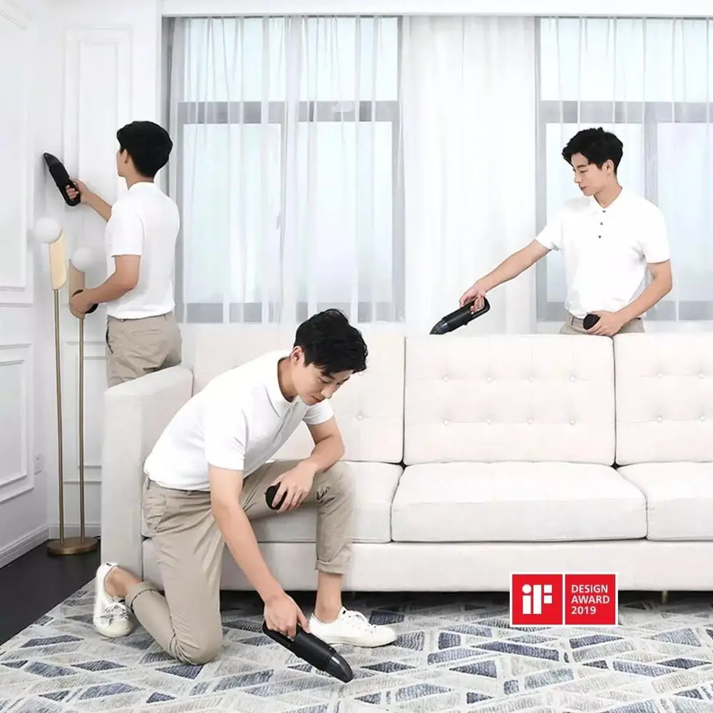 Xiaomi Cleanfly автомобильный пылесос для дома Портативный Ручной беспроводной мини пылеуловитель сильный Циклон всасывания