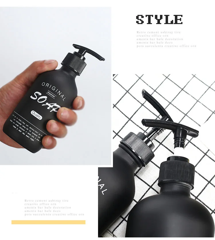 Скандинавский флакон для шампуня современный кондиционер пресс лосьона сплит