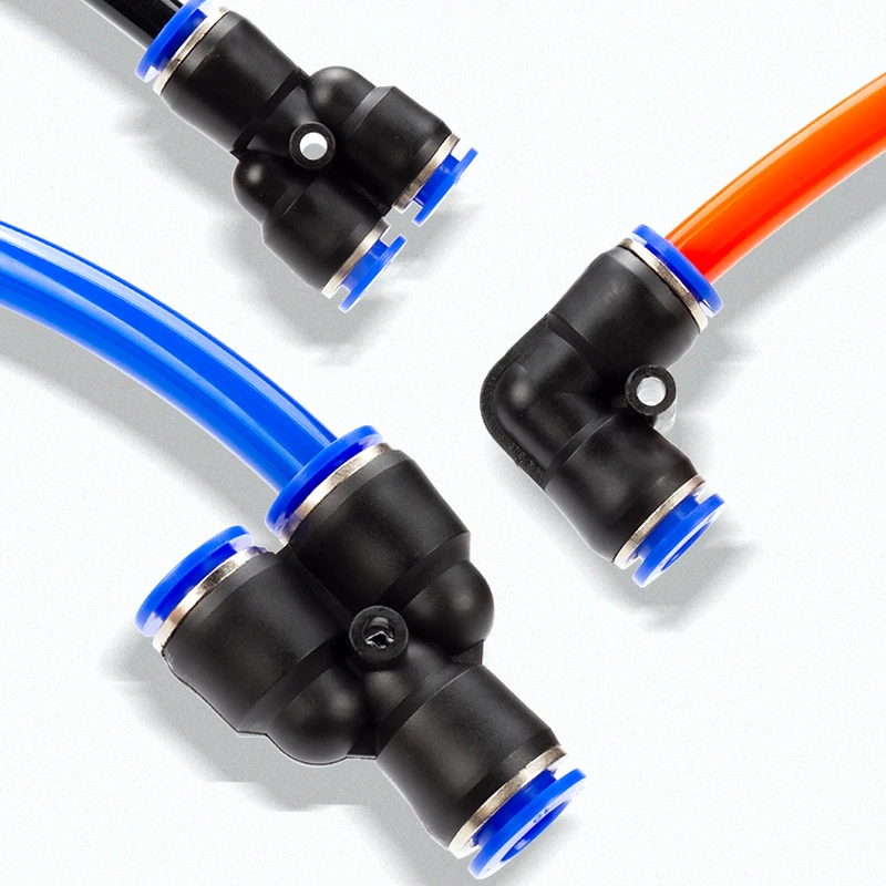 Фитинги для труб пластиковый пневматический быстроразъемный фитинг воздушного