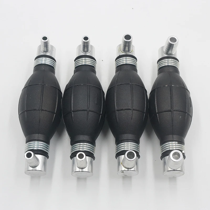 1 шт. Двойные изогнутые головки топливный насос резиновый ручной праймер для