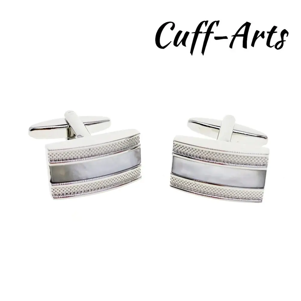 Запонки для мужчин перламутровые запонки в виде ракушек подарок Gemelos Gemelli